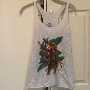 Zelda tears of the kingdom link Nintendo tank top